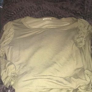 Hunter green, super soft top!